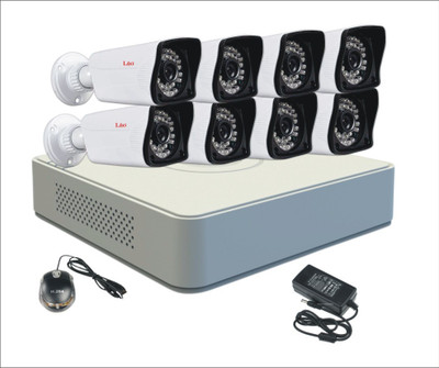 

Lio 8HL120B8 8 Channel Home Security Camera(500 GB)