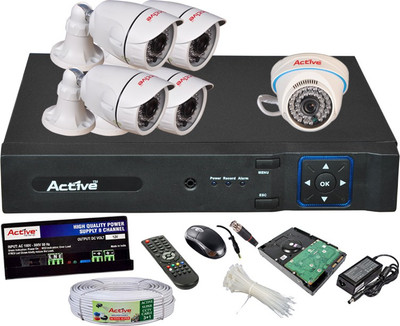 

Active Feel Free Life AHD0804HAHD2,1D4M36-F5 8 Channel Home Security Camera(2 TB)