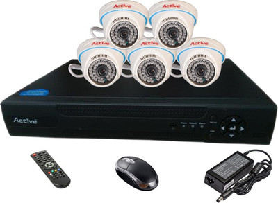 

Active Feel Free Life AHD0806HAHD1D3605 8 Channel Home Security Camera