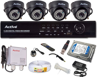 

Active Feel Free Life Ct+Combo4df 4 Channel Home Security Camera(2 TB)