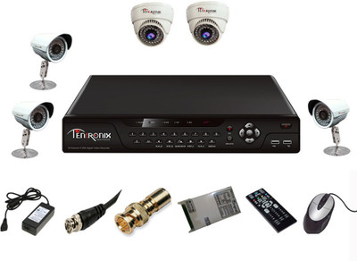 

Tentronix T-8AVR-5-B3D210 8 Channel Home Security Camera(2000 GB)