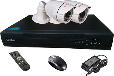 

Active Feel Free Life AHD0404HAHD1.3M36-02 4 Channel Home Security Camera