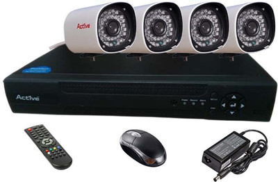 

Active Feel Free Life ACT0404HCM80M3604 4 Channel Home Security Camera