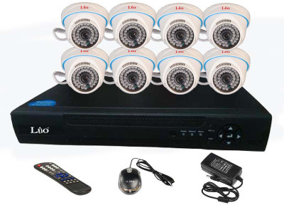 

Lio L120TD8L8 8 Channel Home Security Camera(500 GB)