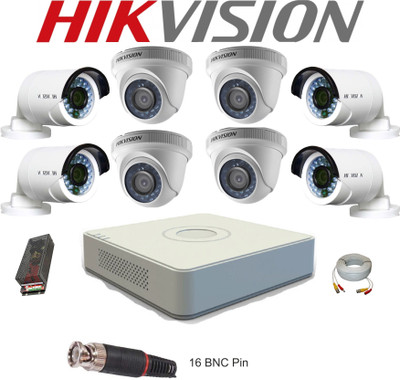 

Hik Vision CCTV 8ch 7108HGHI-E1 8 Channel Home Security Camera(4 TB)