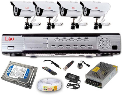 

Lio CM4MF 4 Channel Home Security Camera(500 GB)