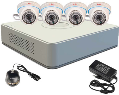 

Lio L80TD4L4 4 Channel Home Security Camera(500 GB)