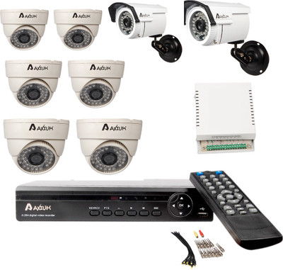 

axium AX 36I 1.3X6X2 8 Channel Home Security Camera(3000 TB)