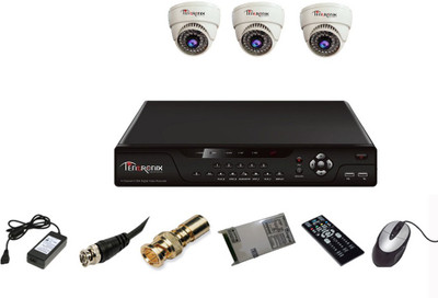 

Tentronix T-4AVR-3-D10 4 Channel Home Security Camera(2000 GB)