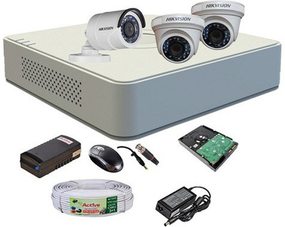 

Hik Vision DS7104HGHIF1DS2CECOTIRF3 4 Channel Home Security Camera(1 TB)