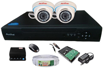 

Active Feel Free Life ACT4AHD2DF 4 Channel Home Security Camera(1 TB)
