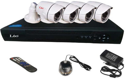 

Lio LIO4HD4B1 4 Channel Home Security Camera(500 GB)