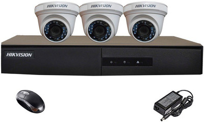 

Hik Vision DS7204HGHIE12CE56COTIRP03 4 Channel Home Security Camera