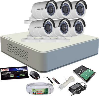 

Hik Vision DS7108HGHIF1DS2CE16COTIRPF6 8 Channel Home Security Camera(1 TB)