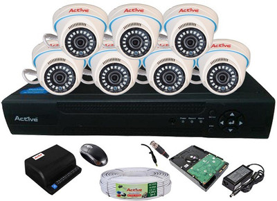 

Active Feel Free Life ACT8AHD7DF1 8 Channel Home Security Camera(1 TB)