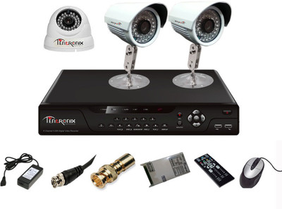 

Tentronix T-4AVR-3-B2D13 4 Channel Home Security Camera(2000 GB)