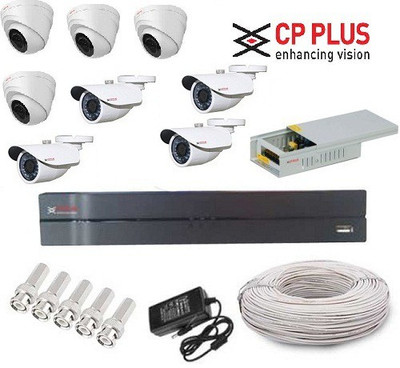 

Cp Plus CP-8-4D-4B-PCW 8 Channel Home Security Camera(4 TB Maximum)