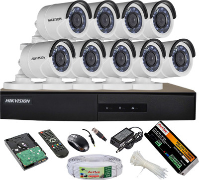 

Hik Vision DS7216E1DS2CE16COTIRF9 16 Channel Home Security Camera(2 TB)