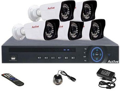 

Active Feel Free Life 8HD36M5 8 Channel Home Security Camera(500 GB)