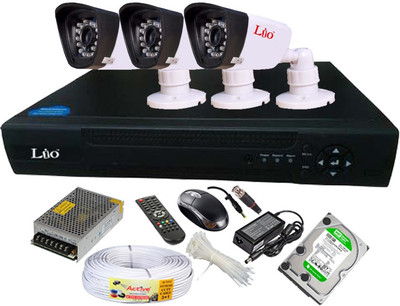 

Lio 0404KHDMIDS80M36F3 4 Channel Home Security Camera(500 GB)