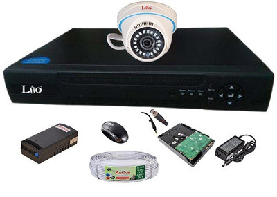 

LIO AHD Full Combo, AHD 1MP Dome Camera 1Pcs + CCTV Cable + 1 TB HDD + AHD DVR 4 Channel Home Security Camera(1 TB)