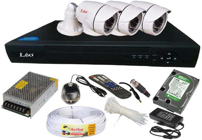 

Lio LIO4HD3BF1 4 Channel Home Security Camera(500 GB)
