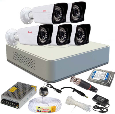 

Lio 8HL120B5F 8 Channel Home Security Camera(500 GB)