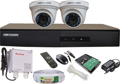 

Hik Vision DS7004HGHIF1,DS2CE5ACOT-IRPF2 4 Channel Home Security Camera(500 GB)