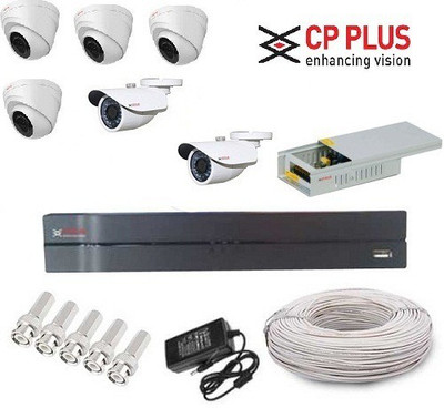 

Cp Plus CP-8-4D-2B-PCW 8 Channel Home Security Camera(4 TB Maximum)
