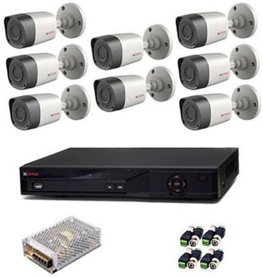 

Cp Plus CP Plus 8 Ch HD CCTV KIT - DIY 8 Channel Home Security Camera(1 SATA port, up to 4TB TB)