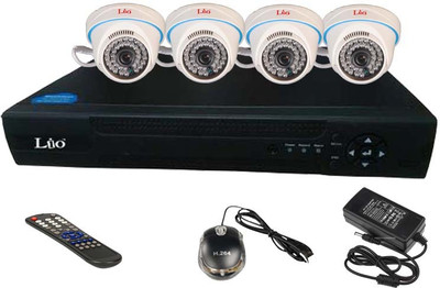 

Lio L800TD4L4 4 Channel Home Security Camera(500 GB)