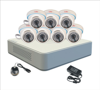 

Lio 8HL80D7 8 Channel Home Security Camera(500 GB)