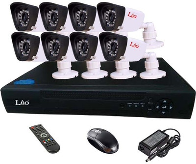 

Lio Cctv Combo Kit, 800tvl 36ir Bullet 8pcs + Dvr 8 Channel Home Security Camera