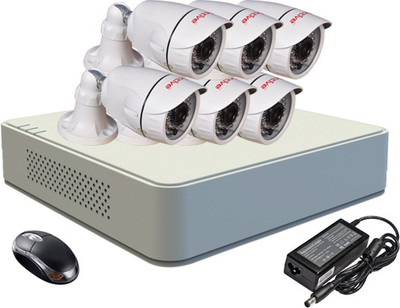 

Active Combo, AHD 1MP Bullet Camera 6Pcs + F1 Mini DVR 8 Channel Home Security Camera