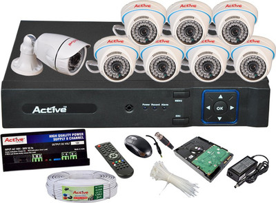 

Active Feel Free Life AHD0804HAHD2,7D1M36F8 8 Channel Home Security Camera(1 TB)