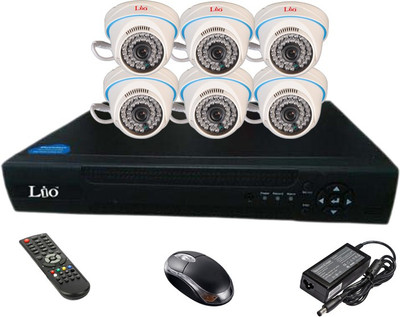 

Lio Ahd Combo, 1mp Ahd Dome 36ir Camera 6pcs + Lio Ahd Dvr 8 Channel Home Security Camera