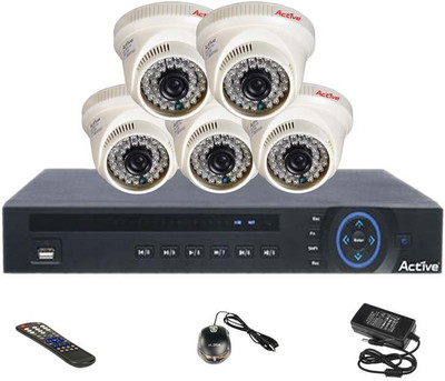 

Active Feel Free Life 8HD36D5 8 Channel Home Security Camera(500 GB)