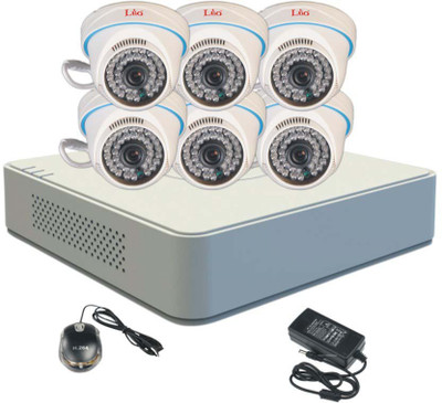 

Lio 8HL120D6 8 Channel Home Security Camera(500 GB)