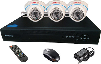 

Active Feel Free Life ACT0404HCM80D3603 4 Channel Home Security Camera