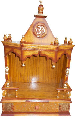 

Vishwakarma Furniture Wooden Home Temple(Height: 88 cm)