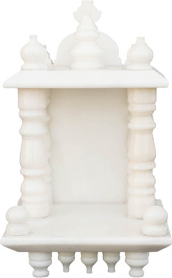 

eShilp Home Temple Pooja Mandir small size 10.25 inches Marble Home Temple(Height: 26 cm)