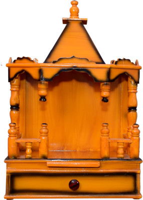 

Quality Creations Wooden Home Temple(Height: 60 cm)