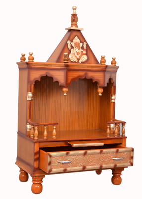 

Vishwakarma Furniture Wooden Home Temple(Height: 98 cm)