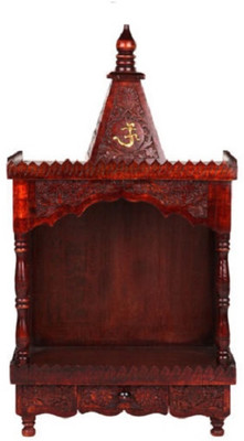 

Wood Beauty Solid Wood Home Temple(Height: 60 cm)