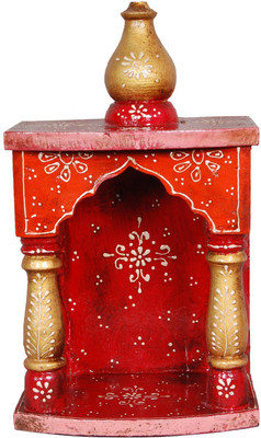 

JaipurCrafts Decorative Rajasthani Wooden Home Temple(Height: 33 cm)