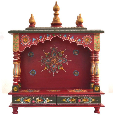 

Jordaar Solid Wood Home Temple(Height: 56 cm)