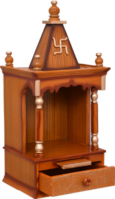 

Vishwakarma Furniture Solid Wood Home Temple(Height: 70 cm)