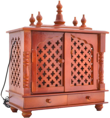 Home Crafts Solid Wood Home Temple(Height: 21 inch)