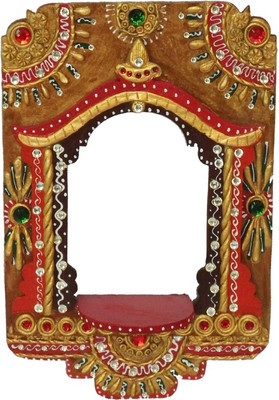 

Craftszilla Rajasthani Jharokha Solid Wood Home Temple(Height: 30 cm)