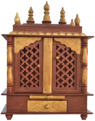 

Jordaar Solid Wood Home Temple(Height: 60 cm)